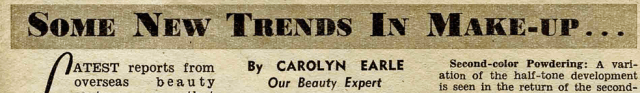 Make up trends headline png