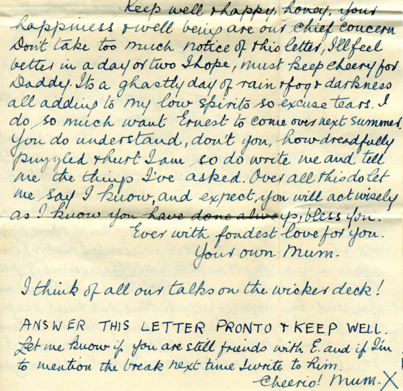 Mum's anguished letter png