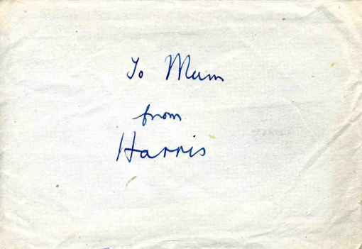 To Mum from Harris png