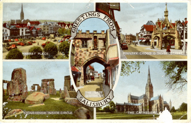 Salisbury post card png