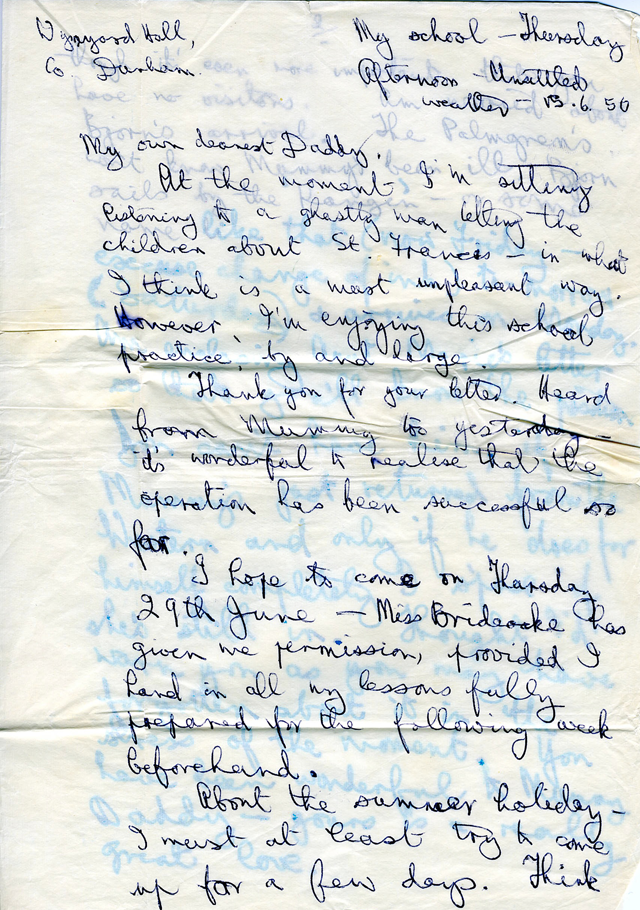 Letter to Daddy, 1950 png
